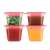 PURITY mini food storage containers filled with herbs, sauces, and purees