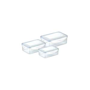 FRESHBOX rectangular food storage container set, 3 pieces, 0.2, 0.5, 1.0 l - Food storage container