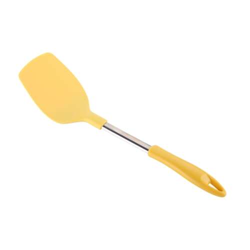 Tescoma PRESTO Flexible Spatula, yellow, heat-resistant nylon, stainless steel, plastic handle, dishwasher safe
