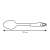 PRESTO serving spoon, 32 cm