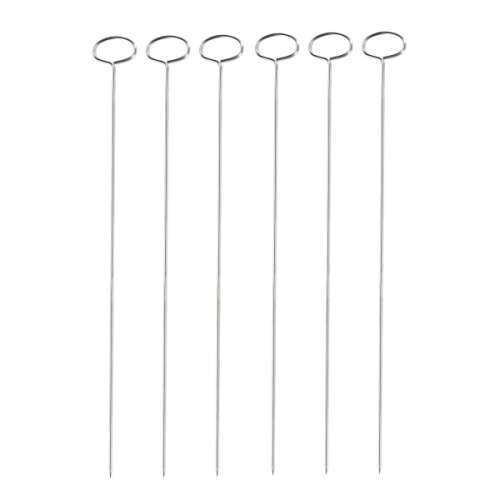 Set 6 frigărui din oțel inoxidabil PRESTO, 30 cm