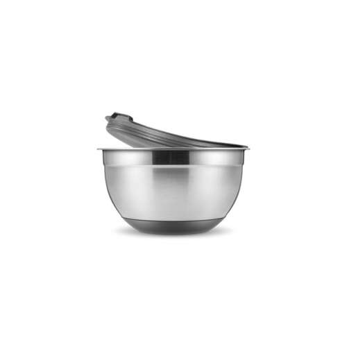 Tescoma GrandCHEF 3L stainless steel mixing bowl with lid, 20 cm diameter