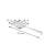 Tescoma GrandCHEF 14 x 18 cm stainless steel slotted spoon dimensions