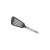 Tescoma GrandCHEF+ slotted spatula, black nylon head with stainless steel handle