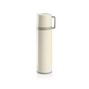 TESCOMA CONSTANT CREAM 0.5L Stainless Steel Vacuum Insulated Thermos with Mug - Thermos and Beverage Holder