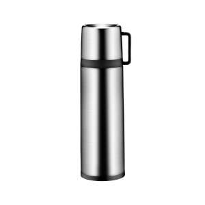 CONSTANT stainless steel thermos with mug, 0.7L - Thermos and Beverage Holder