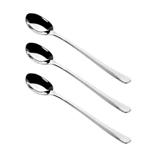 Set mit 3 CLASSIC Lattés Kaffeelöffeln aus hochwertigem Edelstahl
