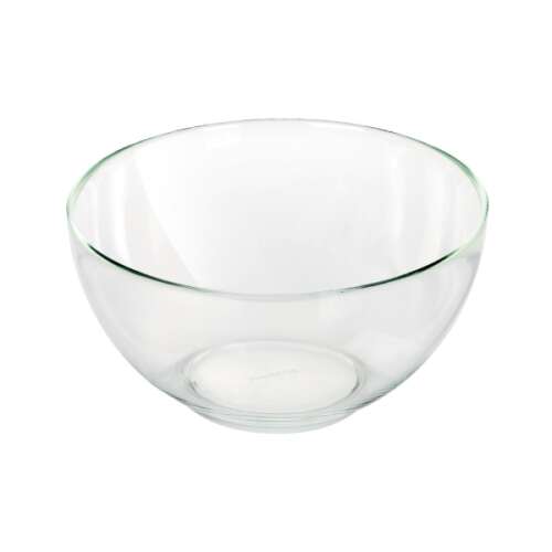 GIRO 24 cm glass bowl, clear, for serving salads, desserts, and more