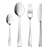 CLARA 24-piece cutlery set, stainless steel, dishwasher safe