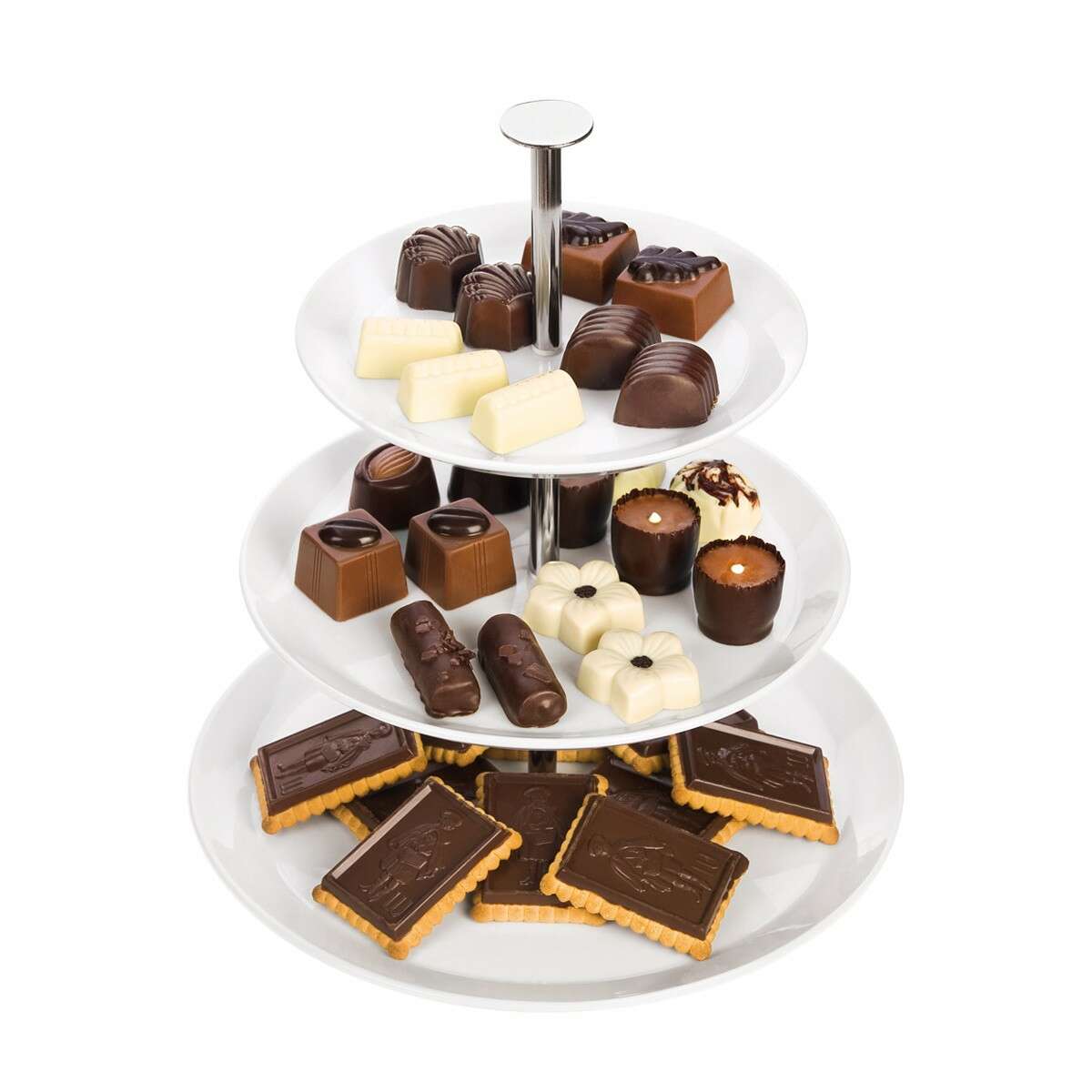 TESCOMA GUSTITO 3 emeletes kínáló tál