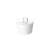 GUSTITO Sugar Bowl with Lid, White Porcelain, 8.5cm x 9.5cm