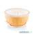 Tescoma DELÍCIA dough rising bowl with warmer, 26 cm diameter, orange, white lid