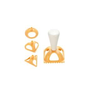 Tescoma DELÍCIA Ravioli készítő, 4 féle forma: kerek, szív, négyzet, háromszög - Sütemény kiszúró