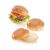 TESCOMA DELLA CASA Hamburger buns and a complete burger.
