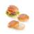 Homemade hamburger buns made with TESCOMA DELLA CASA Hamburger bun mold