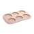 TESCOMA DELLA CASA Hamburger bun mold, silicone, 6-piece