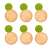 DELÍCIA Easter Cookie Stamps, 6 designs, bunny, tulip, sheep, butterfly, chick, egg
