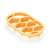 DELÍCIA Zsemlepecsét, fonott zsemle forma, fonott kenyér készítéséhez, sárga műanyag, mosogatógépben mosható