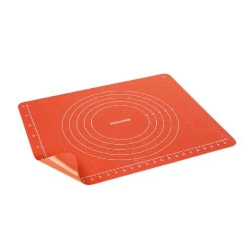 DELÍCIA SiliconPRIME 60x50 cm silicone baking mat, red, with measurements