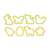 DELÍCIA Easter cookie cutters, set of 8, featuring a variety of animal and flower shapes, perfect for making festive treats
