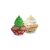 Tescoma DELÍCIA Muffinpapír ø 6 cm, 60 db, karácsonyi 74020458