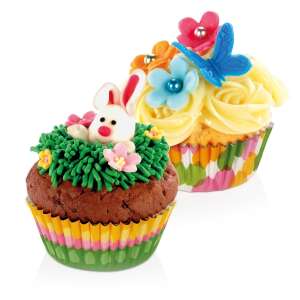 Tescoma DELÍCIA tavaszi muffin sütőpapír, 60 db, 6 cm átmérő - Muffin papír