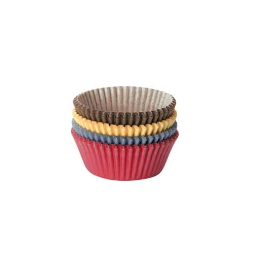 Tescoma DELÍCIA Muffin Baking Cups, 6 cm diameter, 100 pieces, assorted colors