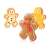 Gingerbread man cookies made with Tescoma DELÍCIA cookie cutters