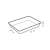 Tescoma DELICIA Tiefes Backblech 31 x 24 cm, Abmessungen