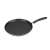 PRESTO 25 cm crepe pan, non-stick, black, angled view