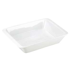 Tescoma GUSTO téglalap alakú sütőtál, 40 x 26 cm, fehér kerámia - Tescoma