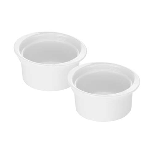 Tescoma GUSTO Muffin sütőformák, 9 cm átmérő, 2 db-os szett, fehér kerámia