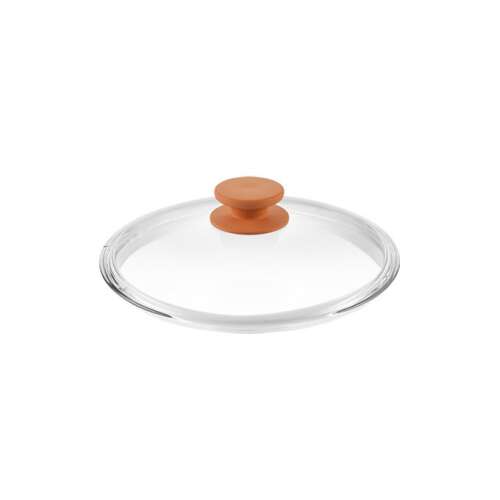 UNICOVER 28 cm glass lid with silicone knob