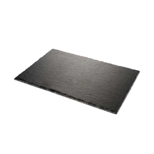 Tescoma GrandCHEF serving tray, 35 x 25 cm, black slate, non-slip feet