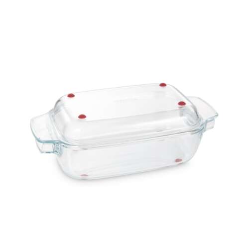 Tescoma GrandCHEF üveg sütőedény fedővel, 34x19 cm - Sütőedény