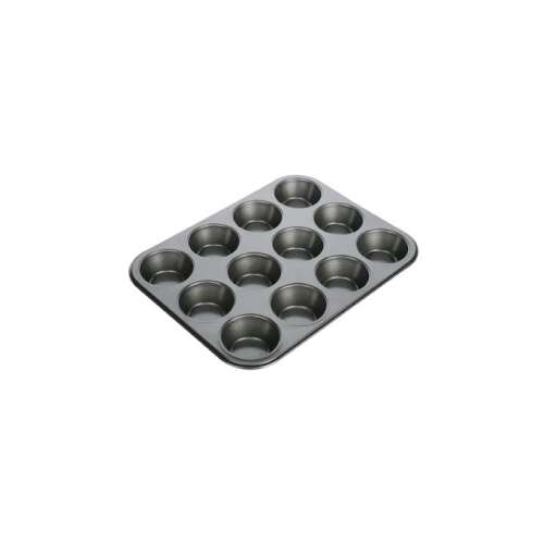 Tescoma DELÍCIA Muffinbackform mit 12 Vertiefungen, 34 x 26 cm, antihaftbeschichtet, zum Backen von Muffins, Cupcakes und anderen Leckereien
