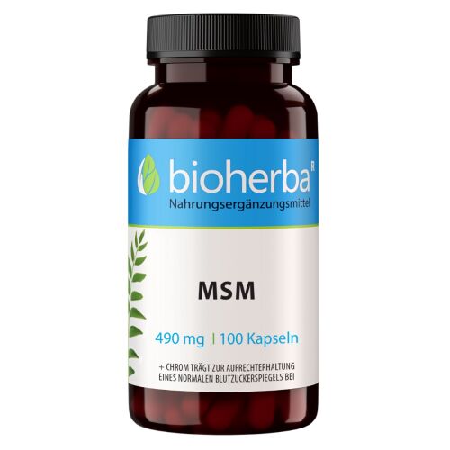 MSM 490 mg – 100 kapszula – Bioherba 180612499 - Étrendkiegészítő