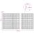 vidaXL Gabion 3,5 mm Dróttal és 5x5 cm Rácsos 1100x20x150 cm 180670822