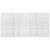 vidaXL Gabion 5 mm Dróttal és 5x5 cm Rácsos 400x10x200 cm 180671426
