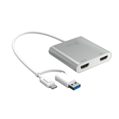 j5create JCA365, 3.2 Gen 1 (3.1 Gen 1), USB A típus, USB C-típus, HDMI kimenet, 3840 x 2160 pixelek 180683738 - Számítógép és kiegészítő