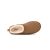 Fentről nézet egyetlen UGG Classic Micro női belebújós sportcipőről barna velúrból plüss béléssel