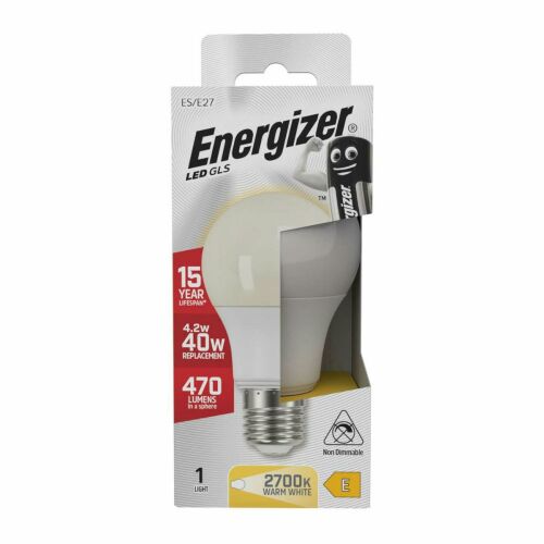 ENERGIZER IZZÓ 4,2W / 40W E27 470LM SEMLEGES SZÍN 180692168 - Izzó