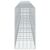 vidaXL Gabion 5 mm Dróttal és 10x10 cm Rácsos 650x50x100 cm 180704831