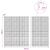 vidaXL Gabion 5 mm Dróttal és 5x5 cm Rácsos 1200x10x200 cm 180708025