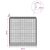 vidaXL Gabion 5 mm Dróttal és 5x5 cm Rácsos 200x100x200 cm 180708490