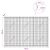 vidaXL Gabion 5 mm Dróttal és 5x5 cm Rácsos 150x10x100 cm 180709599