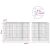vidaXL Gabion 3,5 mm dróttal és 5x10 cm-es hálóval 650x20x100 cm 180710695