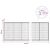 vidaXL Gabion 3,5 mm dróttal és 5x10 cm-es hálóval 950x30x100 cm 180711394