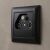 RTV-SAT Csatlakozóaljzat OSTE JNH011-A BLACK 180729375