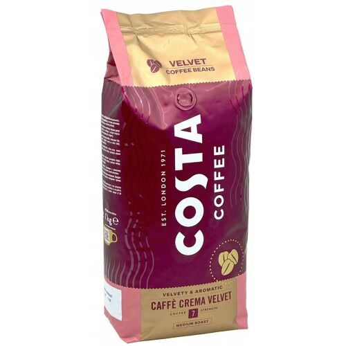 Kávé szemes, 1000g, Costa Coffee Caffé Crema Velvet 180746563 - Ital